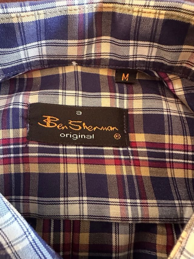 Camisa Ben Sherman cuadros talla M