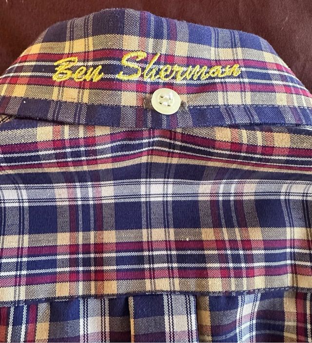 Camisa Ben Sherman cuadros talla M