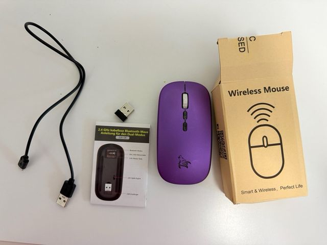 Ratón Inalámbrico Bluetooth KBCASE Recargable