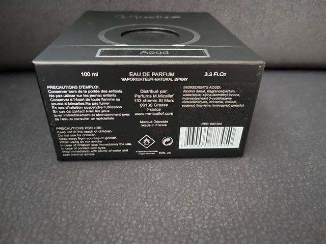 NUEVO Perfume Micallef Aoud 100ml+ Peluche Oficial