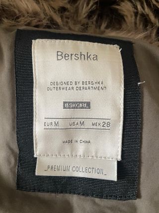 Abrigo trenca verde militar