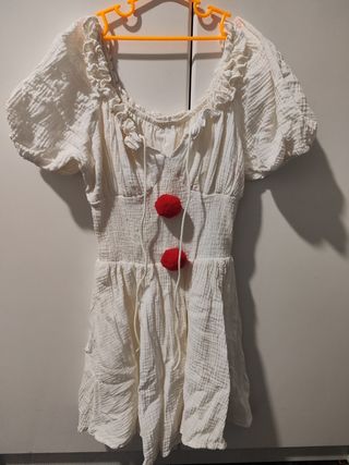 Disfraz Novia Payaso IT Talla Única