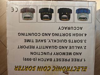 Mustek Contador de Monedas Electrónico modelo M6