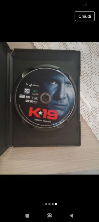 DVD Film: Franco & Ciccio, K19, Disegno Criminale