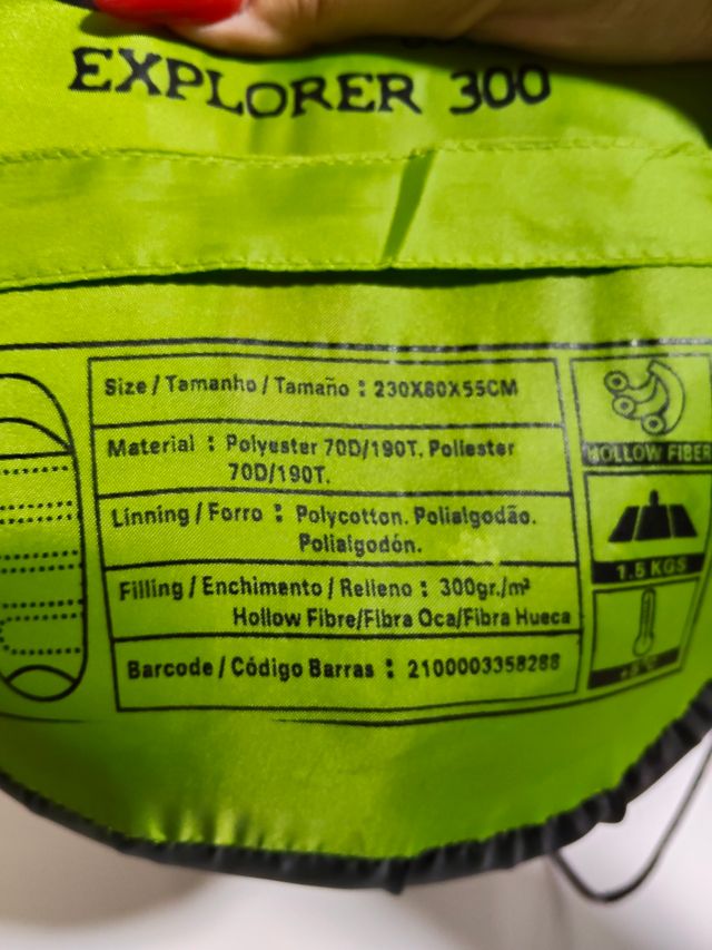 Saco Cama Berg Outdoor Explorer 300