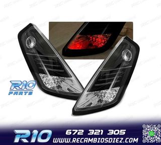 PILOTOS FIAT GRANDE PUNTO 05-09 LED NEGROS