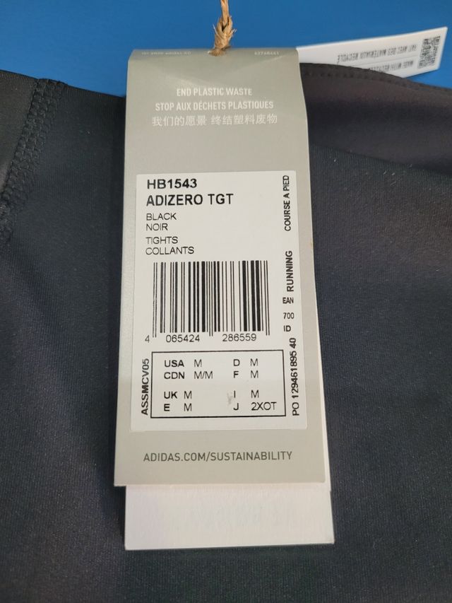 Mallas Adidas Adizero Mujer Talla M