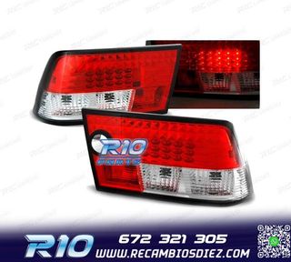 PILOTOS LED PARA OPEL CALIBRA 90-97 ROJO BLANCO LED