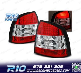 PILOTOS LED OPEL ASTRA G 97-04 3P 5P ROJO BLANCO LED