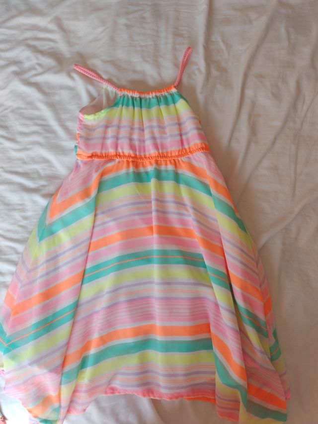 Lote 6 vestidos niña 7-8 años