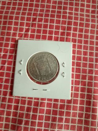 Lote monedas plata Alfonso XIII