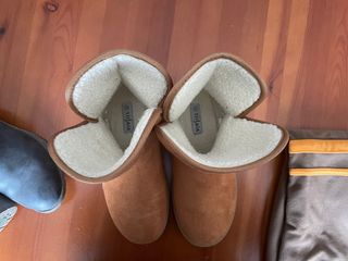 Botines borreguito Tissaia marrones talla 39