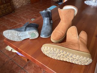 Botines borreguito Tissaia marrones talla 39