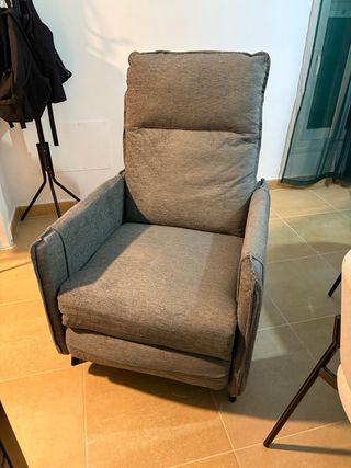 Sillón relax gris montado a estrenar!