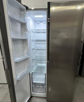 FRIGORÍFICO HAIER ACERO INOXIDABLE NO FROST ❄️