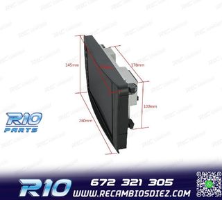 RADIO GPS ANDROID 10 PARA MERCEDES W164 X164 ML 05-12 GL 06-