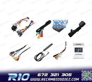 RADIO GPS ANDROID 12 PARA VOLKSWAGEN VW SEAT SKODA MULTIMEDI