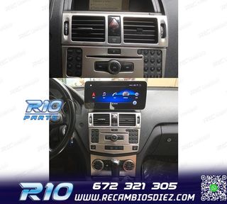 RADIO GPS ANDROID 12 PARA MERCEDES C W204 07-10
