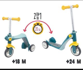 Patinete Smoby 2 en 1