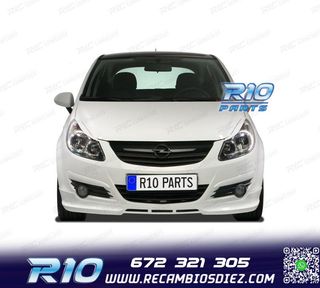 SPOILER FRONTAL OPEL CORSA D 06-10 RDX