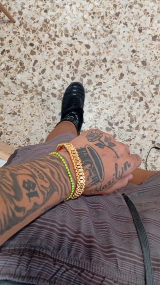 Pulsera de oro laminado de la mejor calidad 