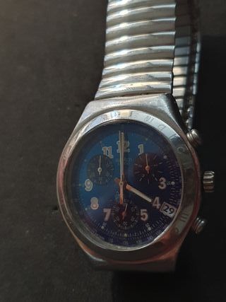 Swatch Irony Chrono YCS401G, batteria nuova