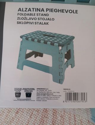 Sgabello pieghevole 