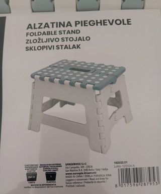 Sgabello pieghevole 