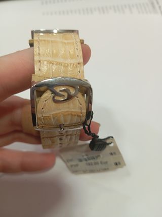 Reloj Breil Mujer Beige y Plateado