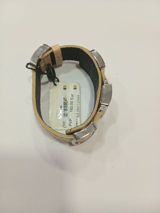 Reloj Breil Mujer Beige y Plateado