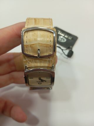 Reloj Breil Mujer Beige y Plateado