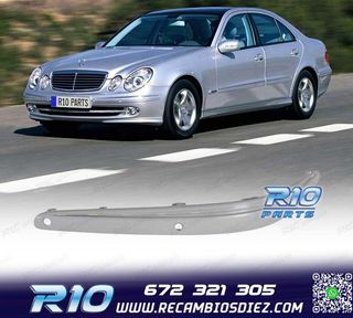 MOLDURAS MERCEDES W211 02-06 IZQUIERDA PDC PARAGOLPES DELANT