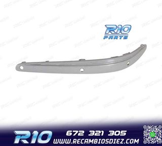 MOLDURAS MERCEDES W211 02-06 IZQUIERDA PDC PARAGOLPES DELANT