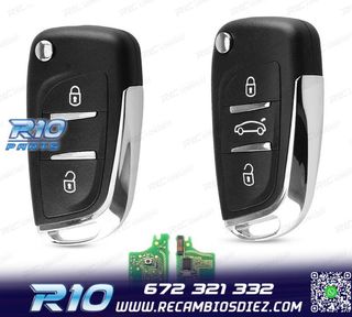 LLAVE COMPLETA PARA CITROEN C2 C4 C5 3 BOTONES