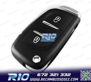 LLAVE COMPLETA PARA CITROEN C2 C4 C5 3 BOTONES
