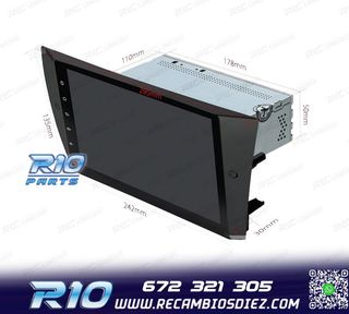 RADIO GPS ANDROID 12 PARA BMW E90 E91