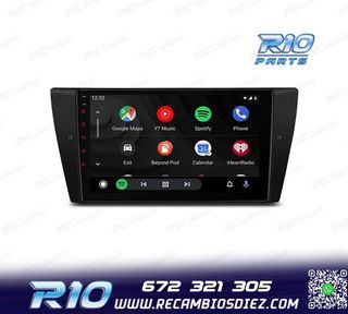 RADIO GPS ANDROID 12 PARA BMW E90 E91