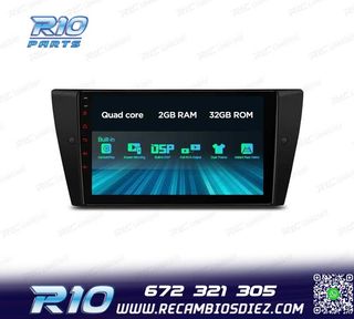 RADIO GPS ANDROID 12 PARA BMW E90 E91