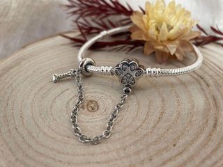 💫Pulsera  Huella Perro Cierre Seguridad