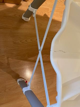 Cambiador de bebé con osito y luna