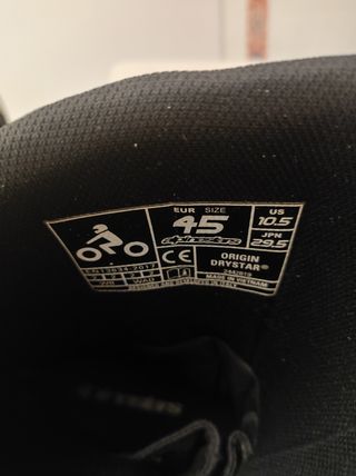 Botas Moto Alpinestars Drystar Goretex 45