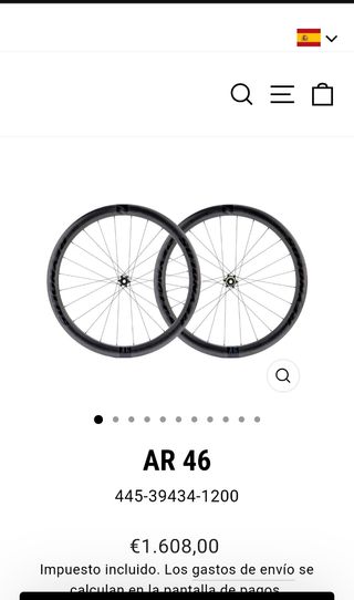 Ruedas Reynolds AR 46 DB Carretera/Gravel