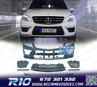 PARAGOLPES DELANTERO MERCEDES W166 11-15 LOOK AMG 63