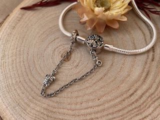 💫Pulsera Conchas y estrellas cierre seguridad