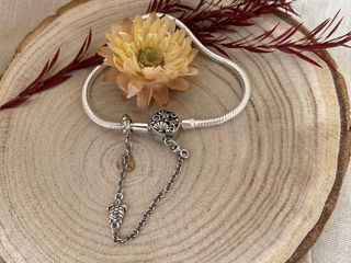 💫Pulsera Conchas y estrellas cierre seguridad