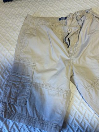 Bermudas Cargo Jack & Jones Niño Beige Talla 15