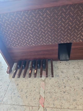Órgano Technics con pedales