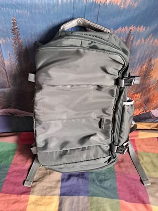 Mochila verde militar de trabajo/oficina