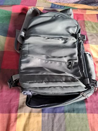 Mochila verde militar de trabajo/oficina