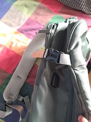 Mochila verde militar de trabajo/oficina